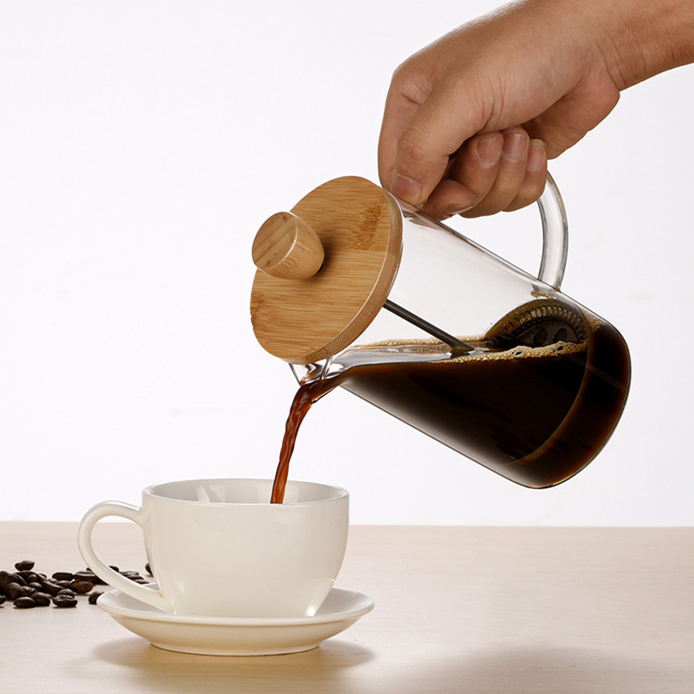 Coffee Tea Press - Vielseitiger französischer Filterpresstopf für zu Hause,
