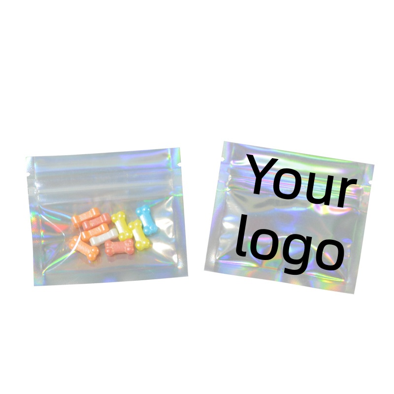 Coffee Tea In Chinese - 100/500/1000PCS Wiederverschließbare Klare Hologramm Ziplock Verpackung