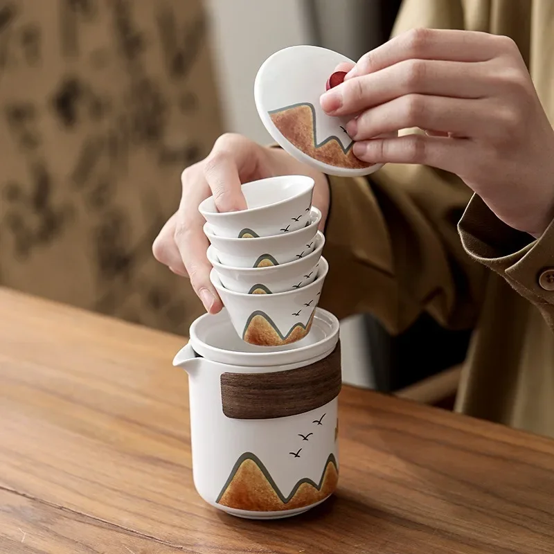 Geschenkbox, Keramik-Teetasse  – Coffee Tea In Chinese Bewertung und Preis