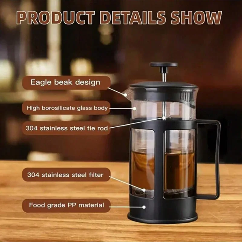 Kaffee Französisch Presse Topf – Coffee Tea Press Bewertung und Preis