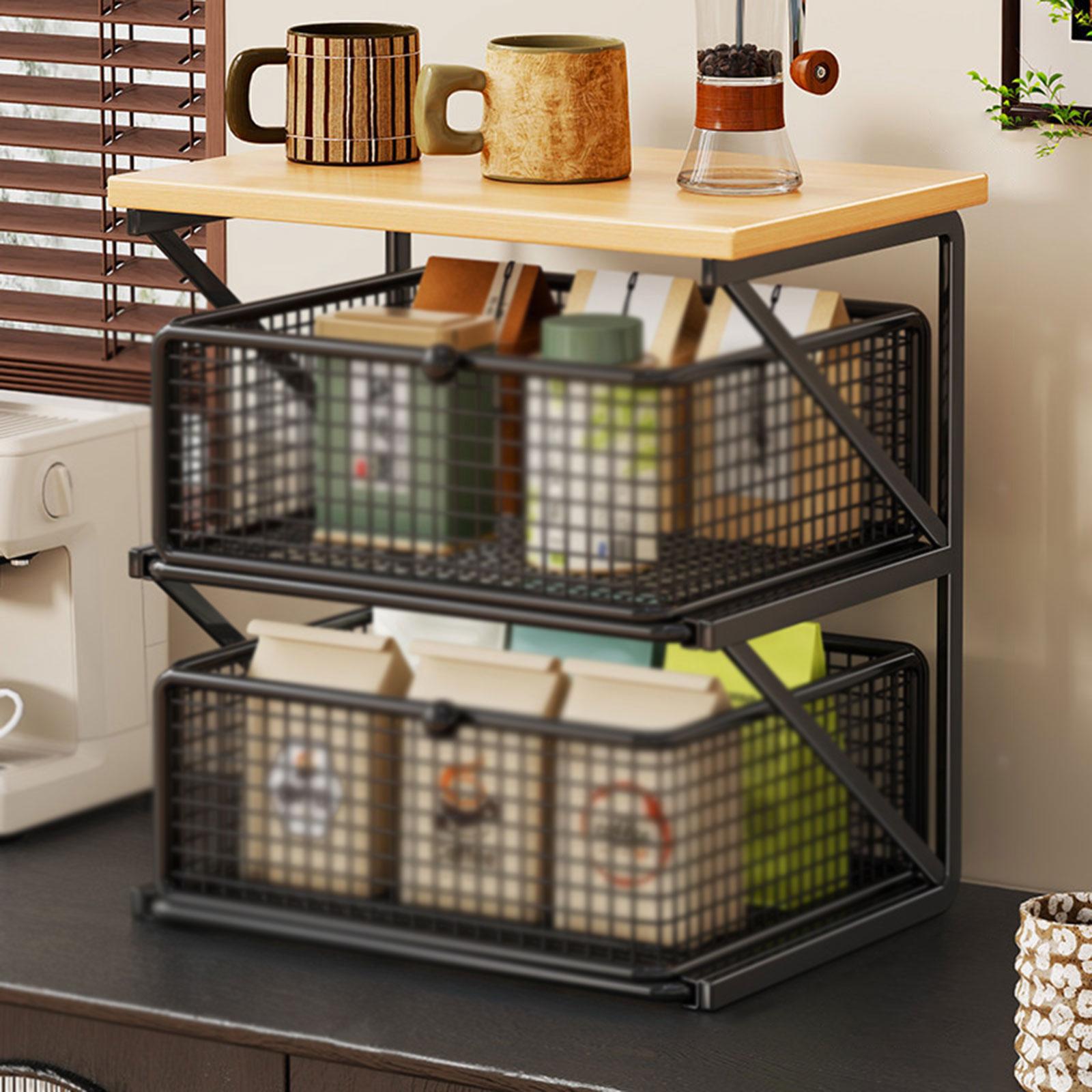 Kaffeebar-Organizer aus Holz u – Coffee Tea Zone Bewertung und Preis