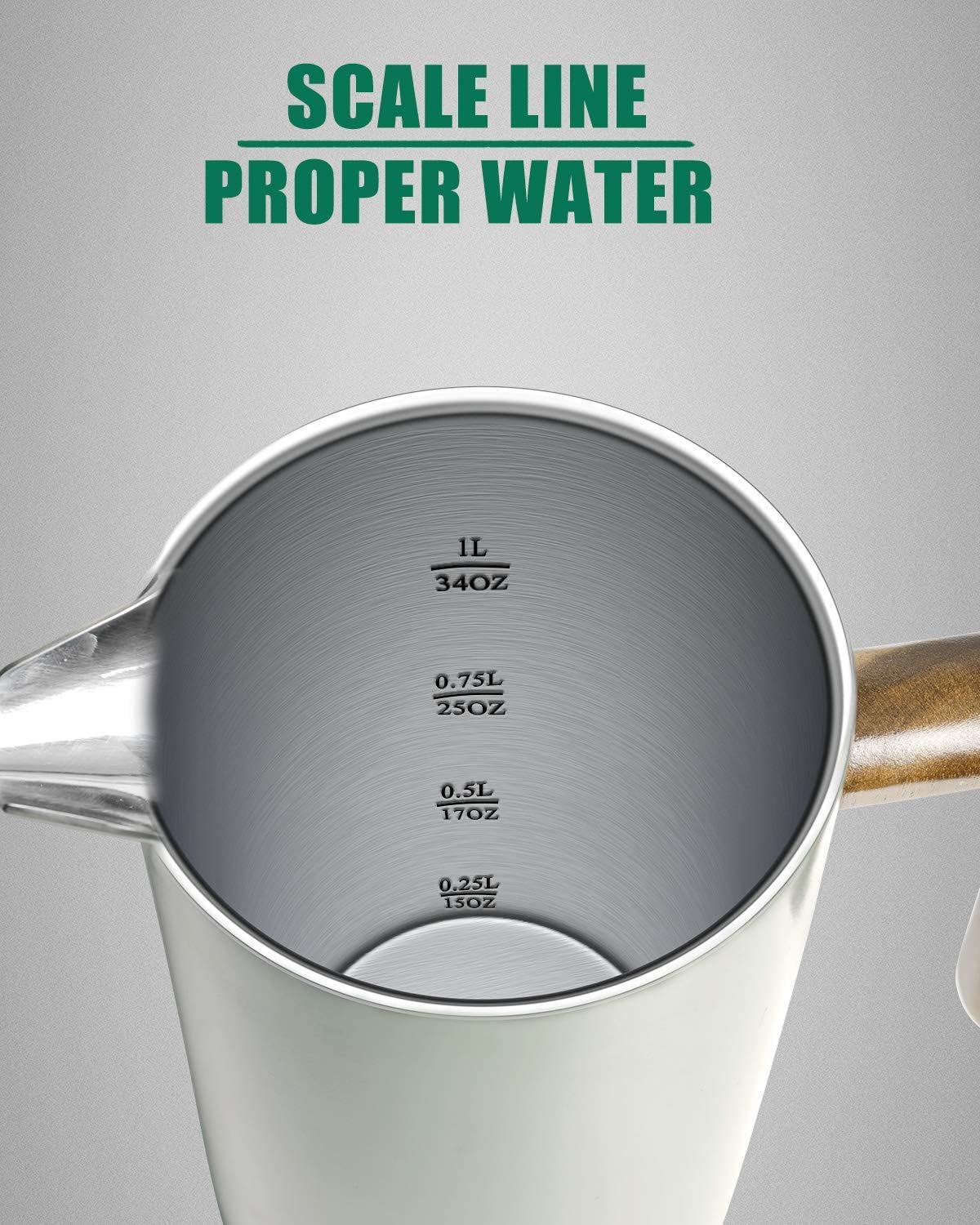 POLIVIAR 34 oz French Press Ka – Coffee Tea Press Bewertung und Preis