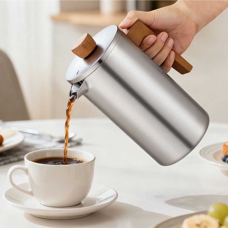 JUSTINLAU 1000ml Edelstahl Fre – Coffee Tea Press Bewertung und Preis