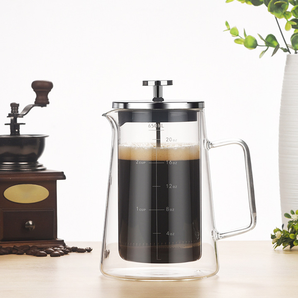 Doppelschichtiger französische – Coffee Tea Press Bewertung und Preis