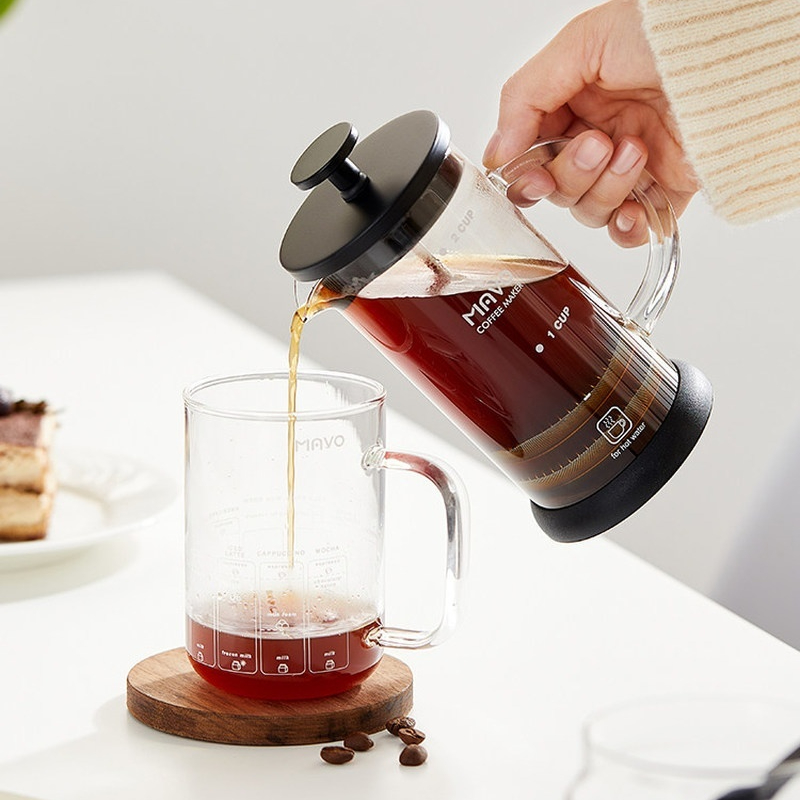 MAVO French-Press-Kaffeemaschi – Coffee Tea Press Bewertung und Preis